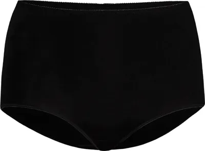 Immagine prodotto di Teyli Slip a vita alta in cotone Classico Donna 148 nero XL