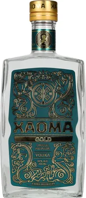 Image de XAOMA Gold Unique Premium Vodka 40% Vol. 0,7l