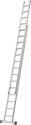 Produktbild von Euro-Profi Schiebeleiter 2-tlg. Mod. S302 - Sprossenanzahl: 2 x 14, Länge max.: ca. 7,20 m