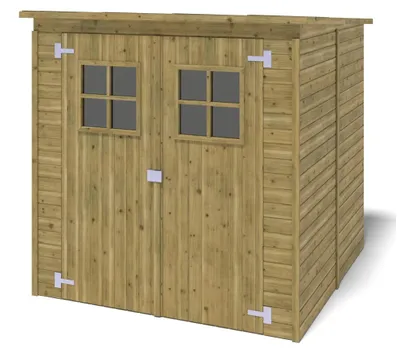 Immagine prodotto di Casetta da giardino in legno 3.42 m2 - 1.9x1.8 m - 12.5 mm - Impregnata