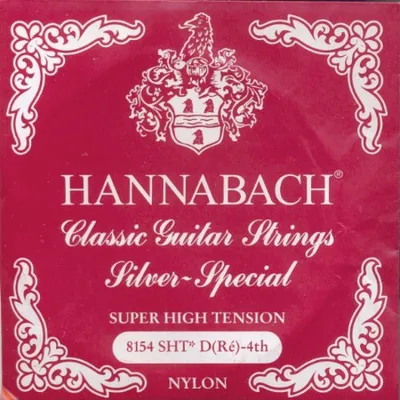 Produktbild von Hannabach 8154SHT - d4 - super high (rot)