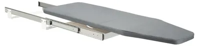 Obrázek produktu pro Žehlící prkno, skládací design, otočné o 180°, šedé