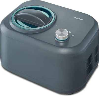Image de Machine à glace 1 L, 100 W, en aluminium bleu foncé