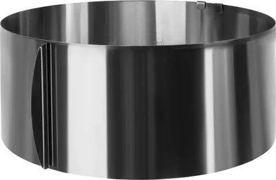 Produktbild von Ruhhy 18909 Verstellbare runde Kuchenform, Edelstahl 16 - 30 cm
