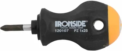 Productafbeelding van Ironside, schroevendraaier, kruiskop, staal, 25 mm, maat Pz1
