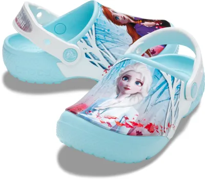 Produktbild von Crocs FunLab Disney Frozen2 Clog Ice Blue Größe EU 23-24 Normal
