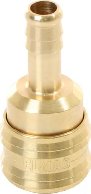 Produktbild von Elmag 42318 Messing Kupplung mit Schlauchtülle 9 mm