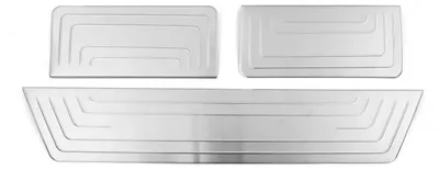 Produktbild von OMAC Einstiegsleiste Einstiegsleisten 7522092NT Vorne und Hinten für VW Multivan VI (SGF, SGM, SGN) 900mm 170mm 30mm Edelstahl