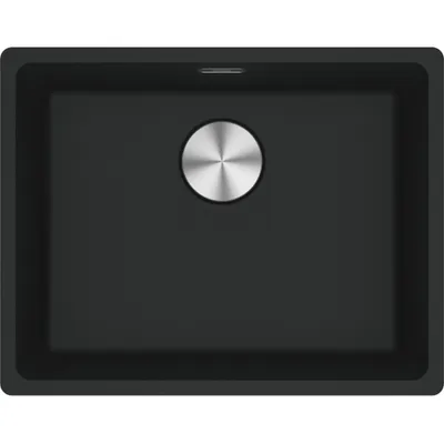 Produktbild von Franke Einbaubecken Maris MRG 210-52 Fragranit flächenbündig einbaubar, Black Matt, Druckknopfventil