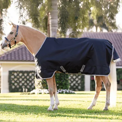 Immagine prodotto di Coperta da paddock Horseware, taglia 85 - Amigo 1200D Pony Turnout, 0g - Colore: nero/grigio titanio/argento