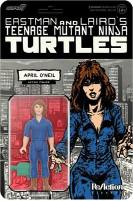 Obrázek produktu pro Teenage Mutant Ninja Turtles ReAction Actionfigur Wave 11 April O´Neil (Comic Color) 10 cm