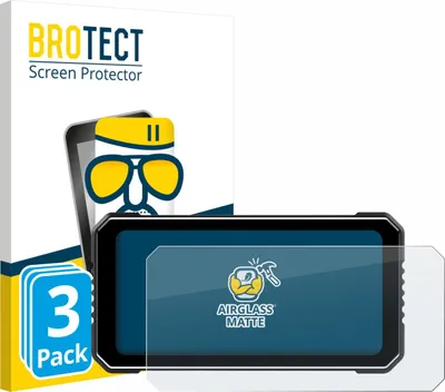 Produktbild von 3x BROTECT Entspiegelungs Schutzglas für Vtopek MT26 6.25" Schutzfolie Panzer Folie Glas Display Schutz matt