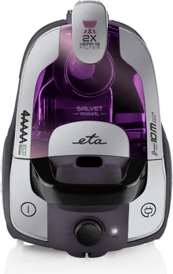Zdjęcie produktu dla Eta Salvet Animal 1513 90000, 700 W, Cylinder próżniowy, Suchy, Bez worka, 2,2 l, HEPA