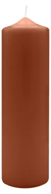 Produktbild von Spitzkopf Stumpen Kerzen Haselnuss 25 x Ø 7 cm, 6 Stück