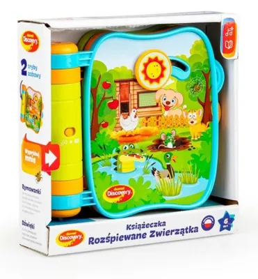 Produktbild von Interaktives Bilderbuch "Singende Tiere" mit Soundeffekten für Kinder