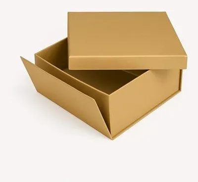 Zdjęcie produktu dla Pudełko składane z wiekiem 250x250x120 Złote