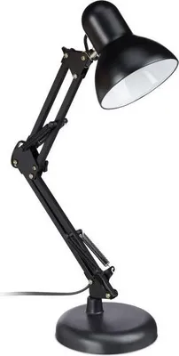 Produktbild von Retro Schreibtischlampe aus Metall, einstellbare Beleuchtung für den Arbeitsplatz