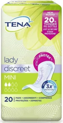 Obrázek produktu pro TENA Lady Discreet Mini, 20 kusů