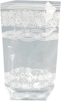 Immagine prodotto di folia 285 folia borsa in cellophane stampa pizzo, dimensioni: (L)115 x (H)190 mm