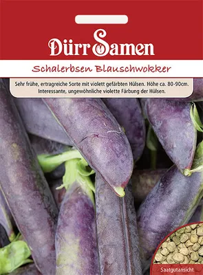Produktbild von Dürr-Samen - Schalerbsen Blauschwokker - Saatgut - 4161