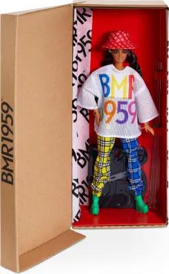 Obrázok produktu pre Barbie BMR1959 Barbie (Bruneta) Streetwear Sieťované tričko