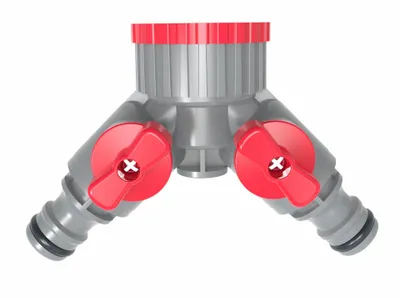 Zdjęcie produktu dla Awtools rozdzielacz 2-zaworowy 3/4-1/2" 10szt.