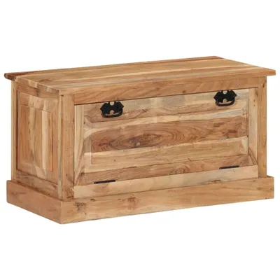 Immagine prodotto di Panca per scarpe 85x40x45 cm in legno massiccio di acacia