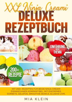 Produktbild von XXL Ninja Creami Deluxe Rezeptbuch