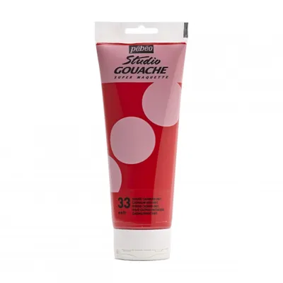 Immagine prodotto di Pebeo Studio Gouache, 220 ml, Cadmiumrot-Imitat