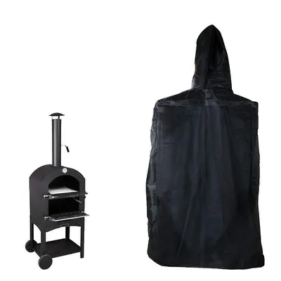 Produktbild von Pizzaofen-Grillschutz für den Außenbereich, wasserdicht, Schornstein, Brotschutz, Grillabdeckung – 68 x 63 x 160 cm