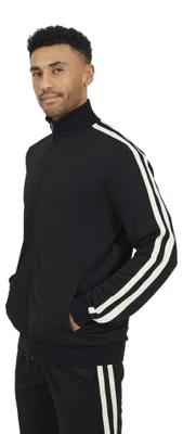 Produktbild von Brave Soul - Trainingsjacke für Herren, Weiter Stehkragen WH375 (S) (Samtschwarz)