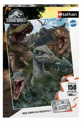 Immagine prodotto di Ravensburger Puzzle 150 p - dinosauri del mondo giurassico / mondo giurassico 3