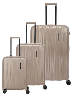 Produktbild von travelite Barbara Novelty 4W Trolley-Set L / M / S Satin Nude beige 75cm