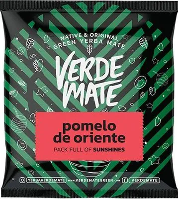 Produktbild von Verde Mate - Mate Tee Probe Pomelo De Oriente 50g -5mm Dicke Blätter, Staubfrei, Mild - Mit Hibiskus, Orange - Luftgetrocknet - Yerba Mate Brasilien