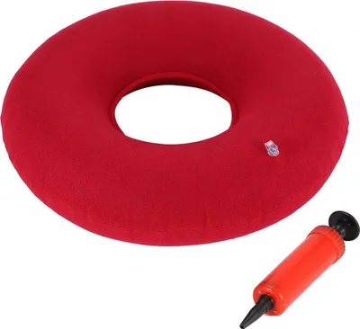 Produktbild von Stuhlkissen 38cm Donutkissen / Hämorrhoidenkissen mit Pumpe Hämorrhoiden Sitzkissen bei Hämorrhoiden, Schwangerschaft und Prostata