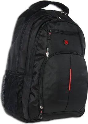 Produktbild von Travel N Meet Polyester Rucksack Damen Herren Sporttasche schwarz 33x20x47 ORD4202S