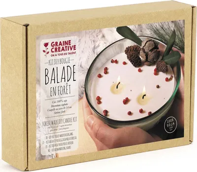 Produktbild von Kerze Waldspaziergang zum Selbermachen