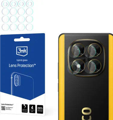 Zdjęcie produktu dla Ochrona obiektywu 3MK Lens Protect do POCO X7 4szt