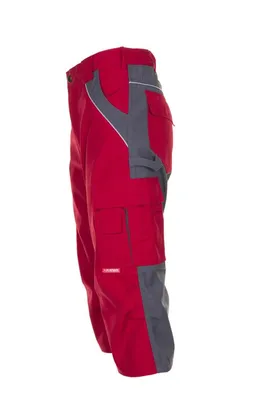 Produktbild von Planam Dreiviertel-Hose Plaline Gr. L rot/schiefer