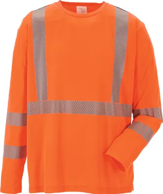 Produktbild von Planam Norit Warnschutz T-Shirt langarm Gr. 4XL orange