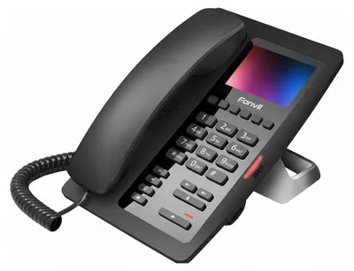 Immagine prodotto di Fanvil H3W-BLACK Fanvil Hoteltelefon H3W schwarz