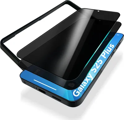Image de NALIA AntiSpyX pour Samsung Galaxy S25 Plus - Verre de protection de la vie privée - gabarit inclus
