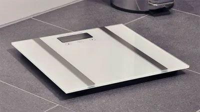 Produktbild von HI Körperanalysewaage Silbern