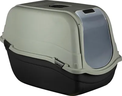 Produktbild von Duvo+ Katzentoilette Romeo Eco Maxi grün/schwarz