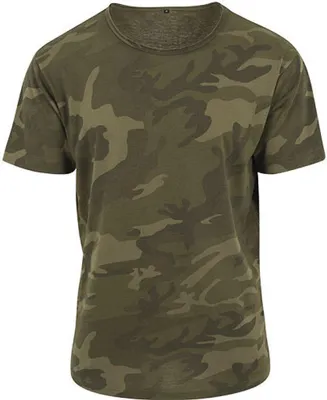 Produktbild von Herren Camo Tee - Farbe: Olive Camo - Größe: S