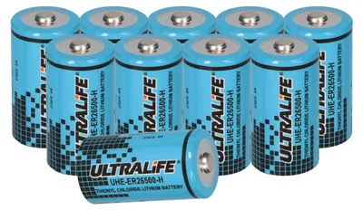 Produktbild von 10x Ultralife UHE-ER26500 bobbin cell - C Rundzelle Lithium-Thionylchlorid 3,6V 9000mAh LS26500