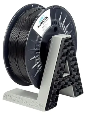 Zdjęcie produktu dla AURAPOL PLA HT110 3D Filament Black 1 kg 1,75 mm