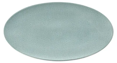 Image de Seltmann Weiden L Fashion Plat de service, Plat de service, Assiette de service, Plat en porcelaine, Porcelaine dure, Turquoise, 32.9 cm, 1743861