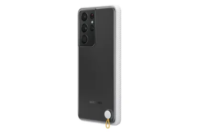 Produktbild von Samsung Galaxy S21 Ultra Hülle - Kunststoff - Samsung Backcover - Weiß