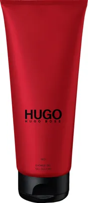 Produktbild von Hugo Boss Duschgel Red 200 ml für Herren mit maskulinem, orientalisch-würzigem Duft nach Grapefruit & Rhabarber